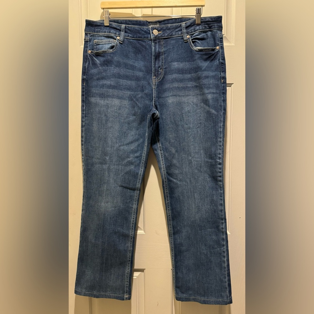 Warehouse One straight leg jeans size 34/18